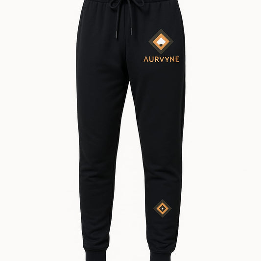 Aurvyne - Premium Sweatpants - Black